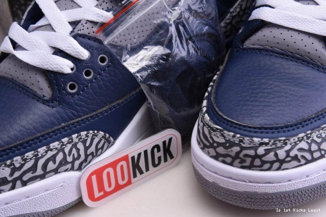 MIDNIGHT NAVYCT8532-401 JORDAN AIR 3 0801